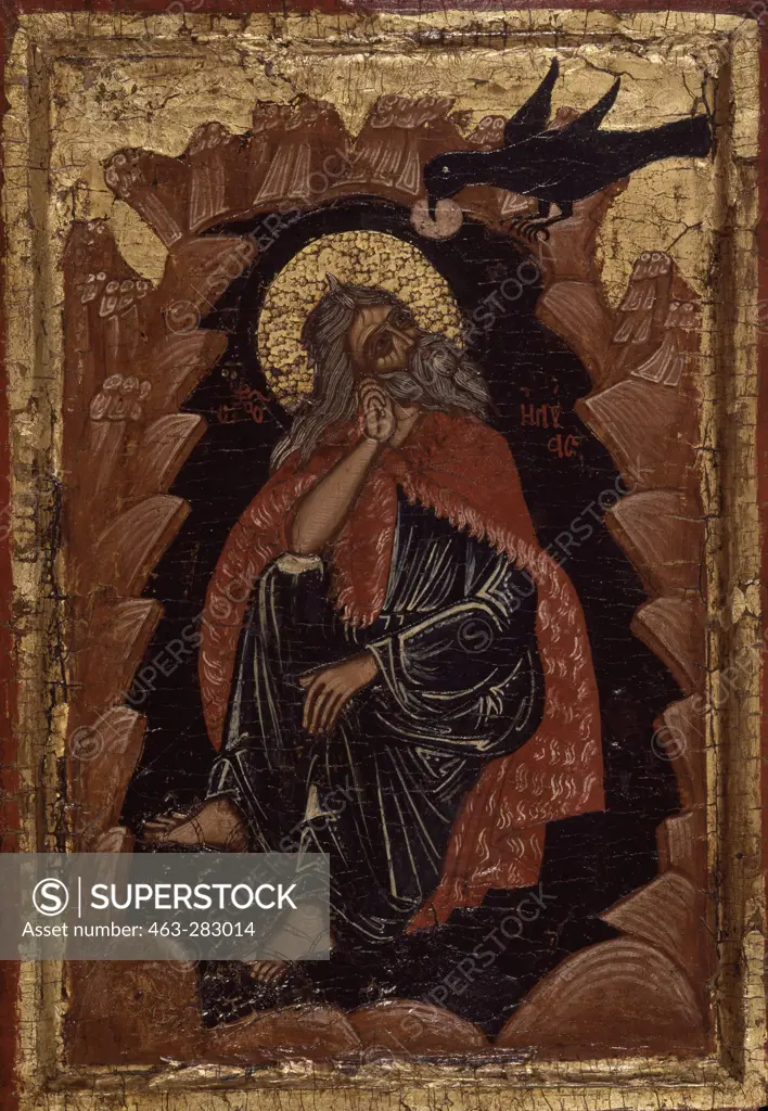 The Prophet Elijah / 17th cent. Icon