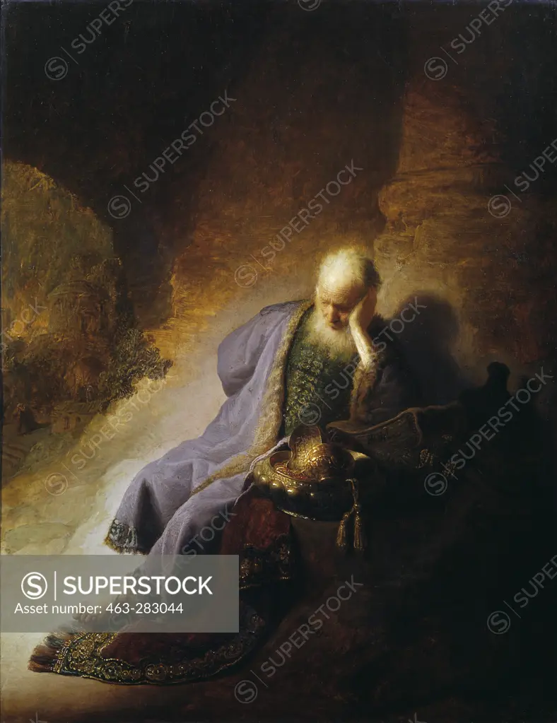 Rembrandt / Jeremiah / Painting / 1630