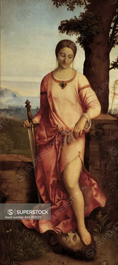 Giorgione / Judith / Paint./ c.1503/04