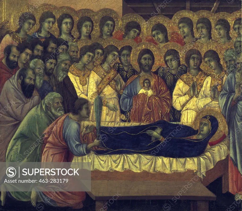Death of Mary / Duccio / c.1308/11