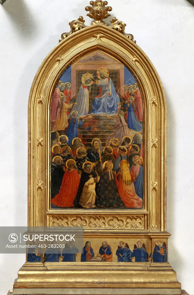 Fra Angelico /Coronation of Mary/ C15th