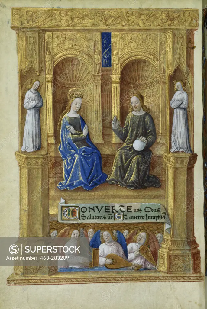 Coronation of Mary / Illumination / 1490