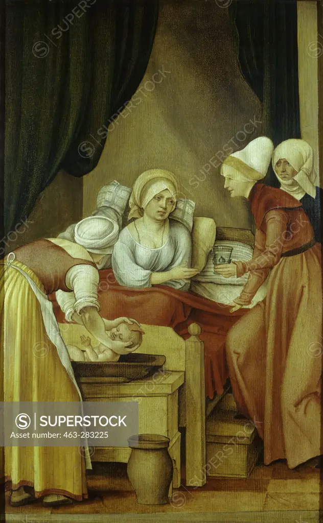 Birth of Mary / Hans Kulmbach / c.1510