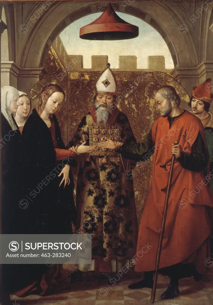 Juan de Borgona / Marriage of the Virgin