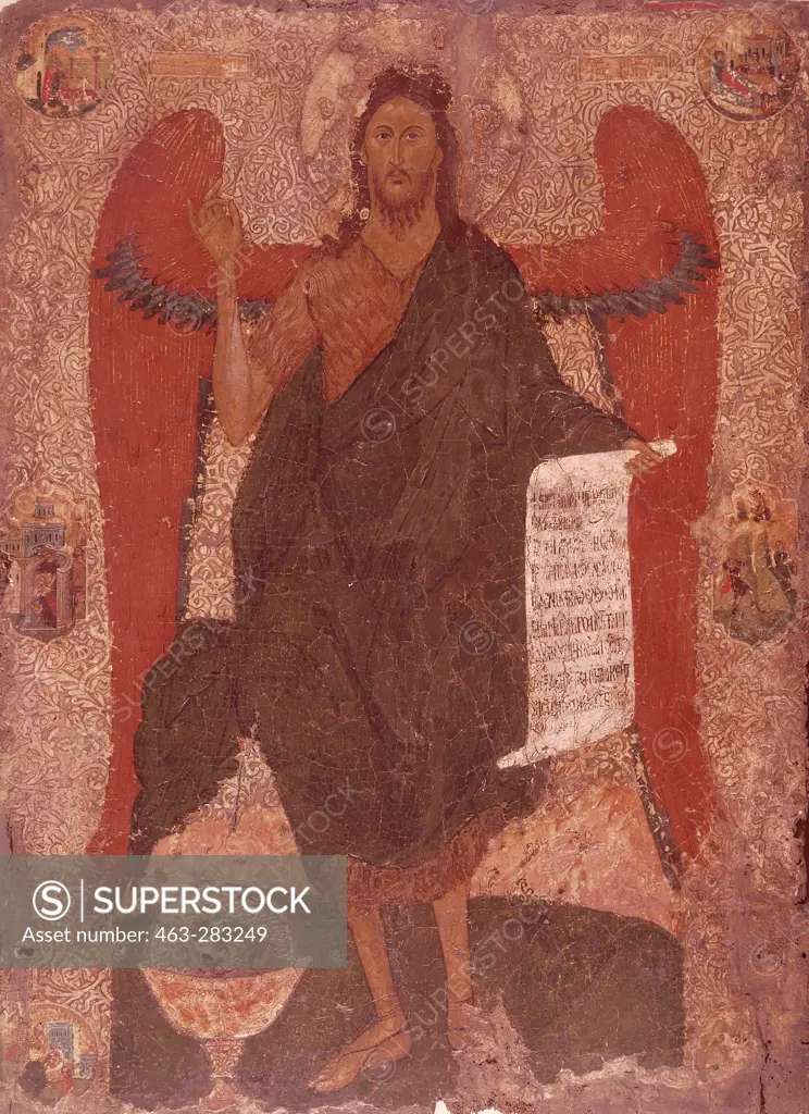 John the Baptist / Romanian icon