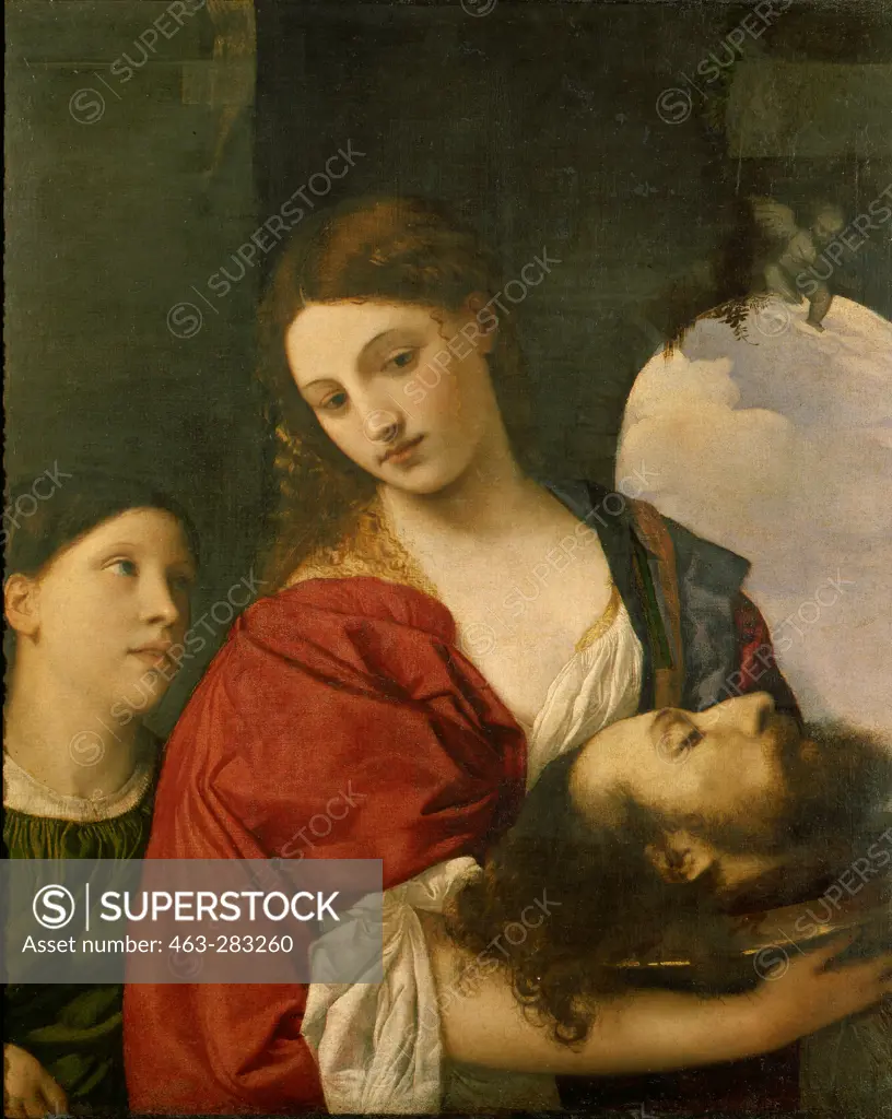 Titian / Salome with John Baptist's Head