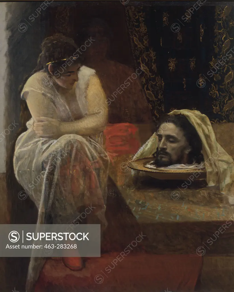 I.N.Kramskoy / Herod / Paint./ 1886