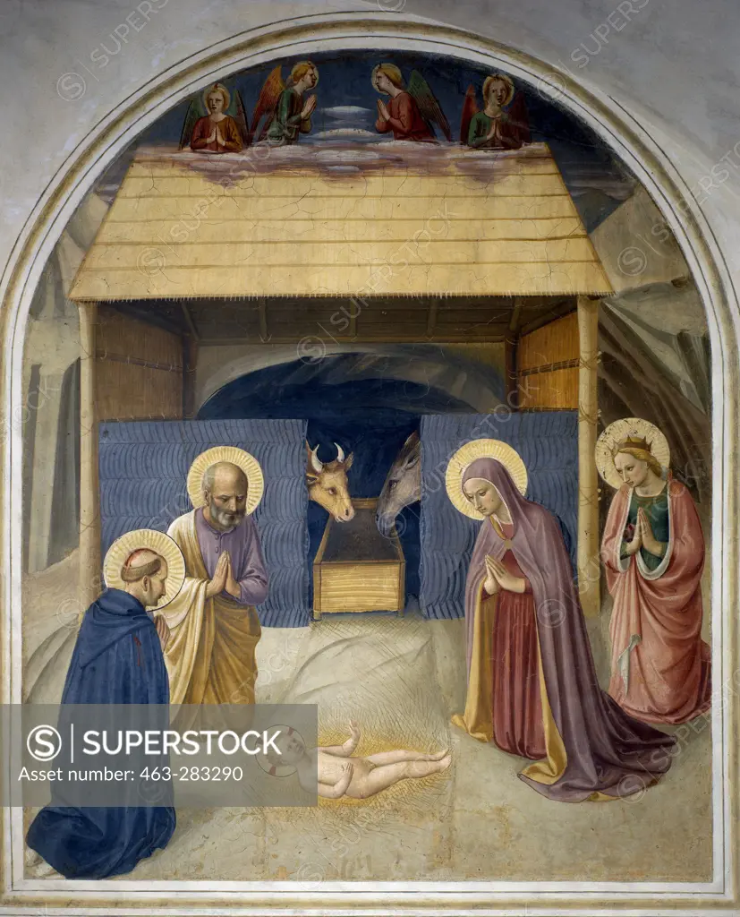 Fra Angelico / Birth of Christ / c.1437