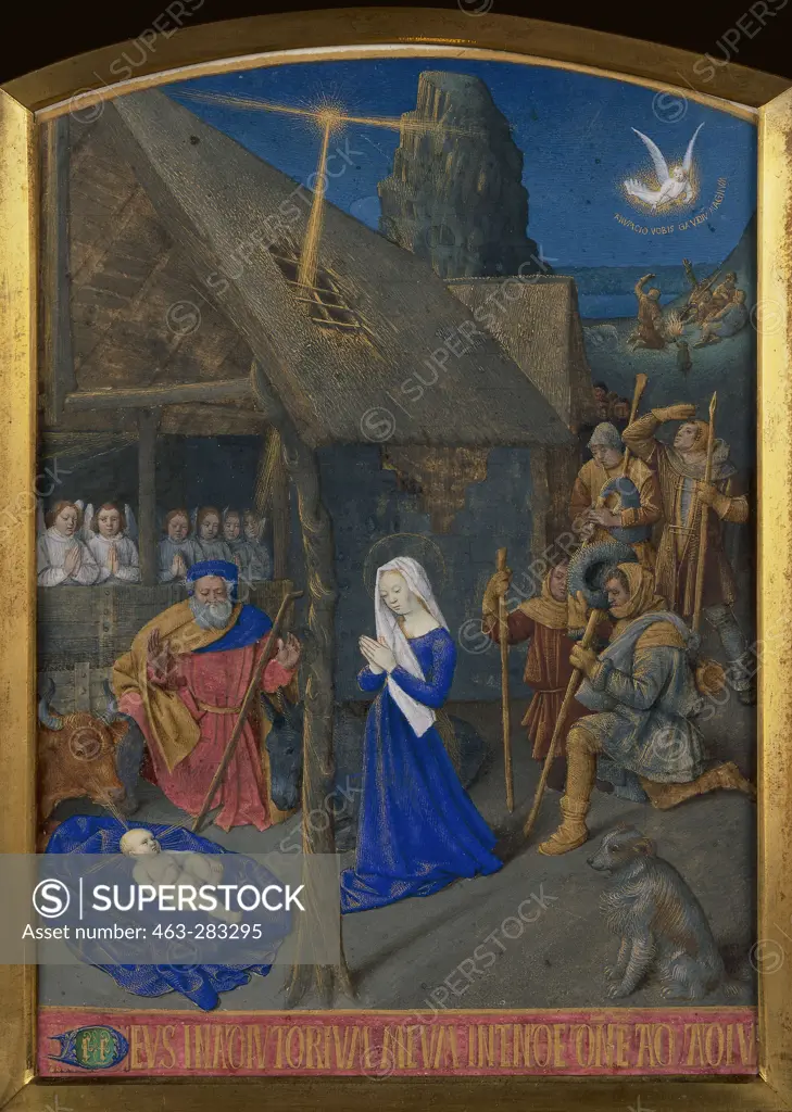 J.Fouquet, Birth of Christ /Illumination