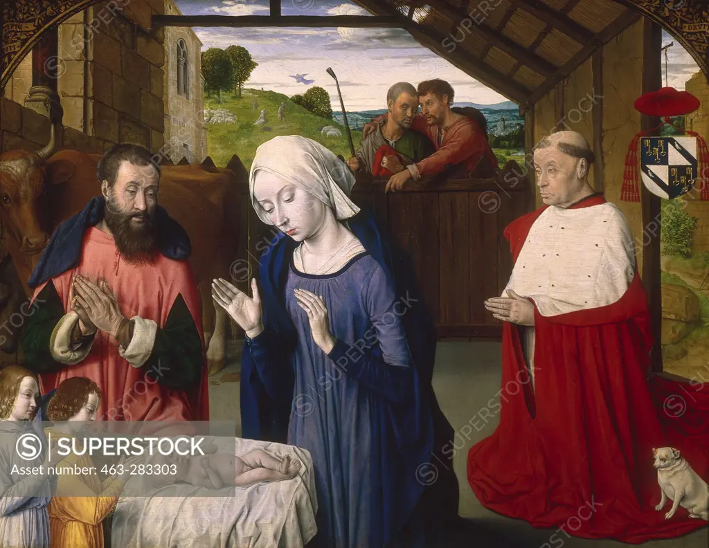 The Nativity / Master of Moulins/ c.1480