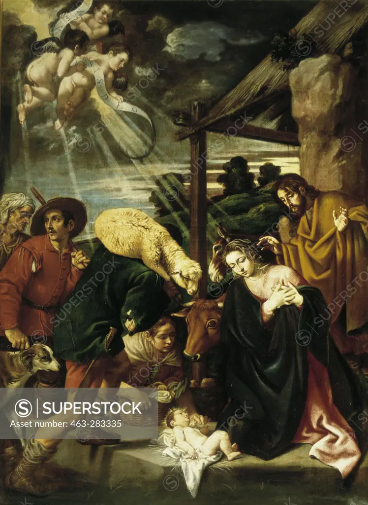 P.Orrente, Adoration of the Shepherds