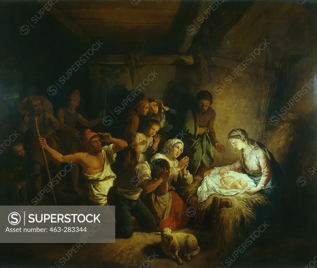 G.M.Crespi / Adoration of the Shepherds