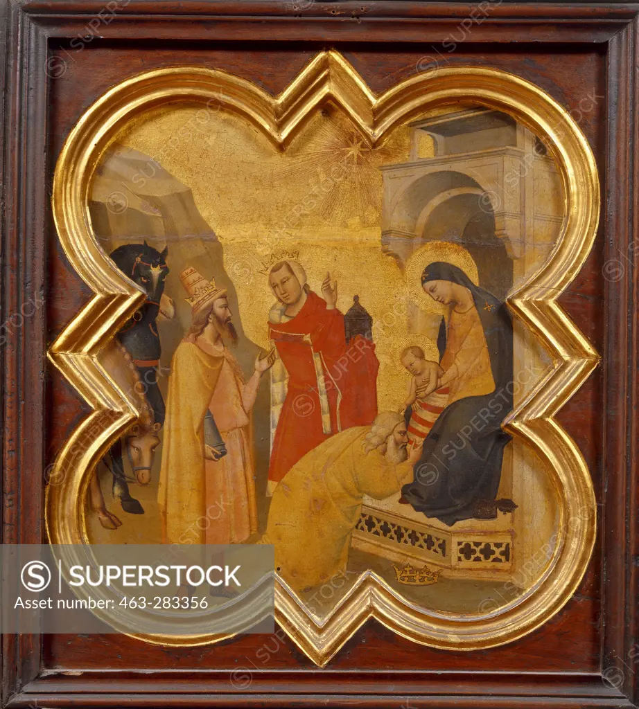 Adoration of the Kings / T.Gaddi