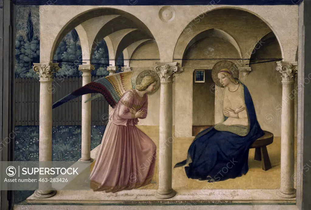 Annunciation to Mary / Fra Angelico