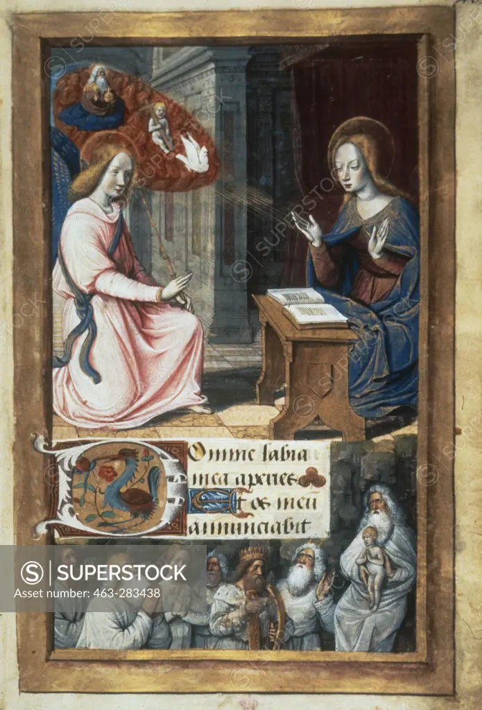 Annunciation to Mary / Jean Poyet