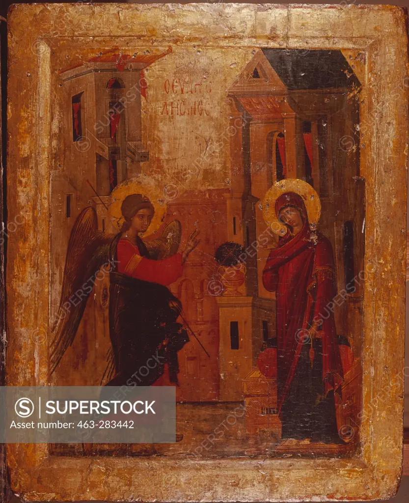Annunciation to Mary / Icon