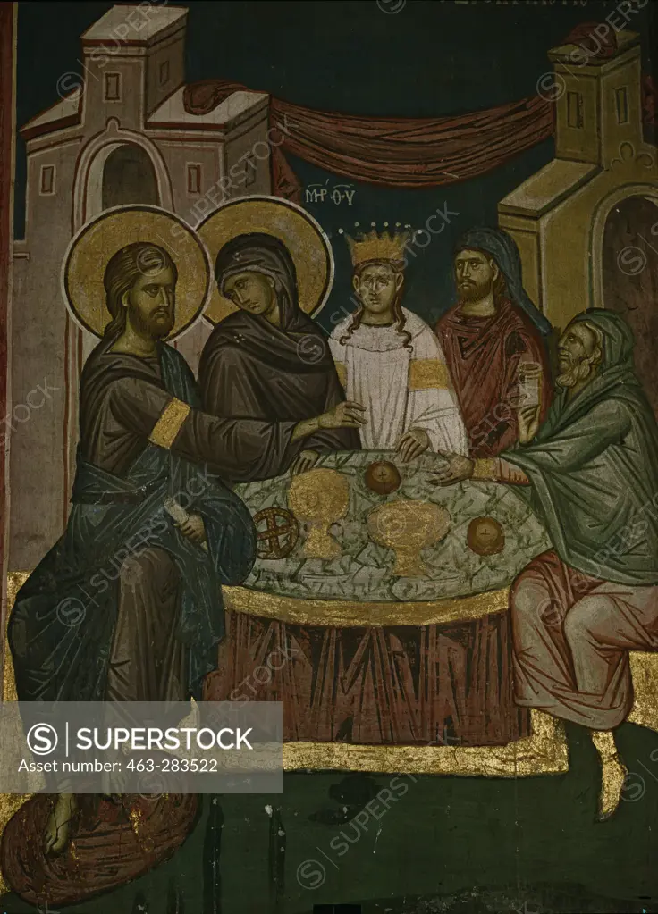 The Wedding at Canaan / Decani / c.1340