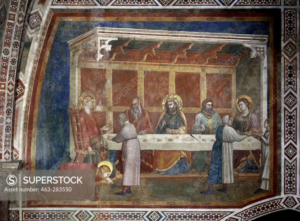 House of th.Pharisee / Fresco / c.1320