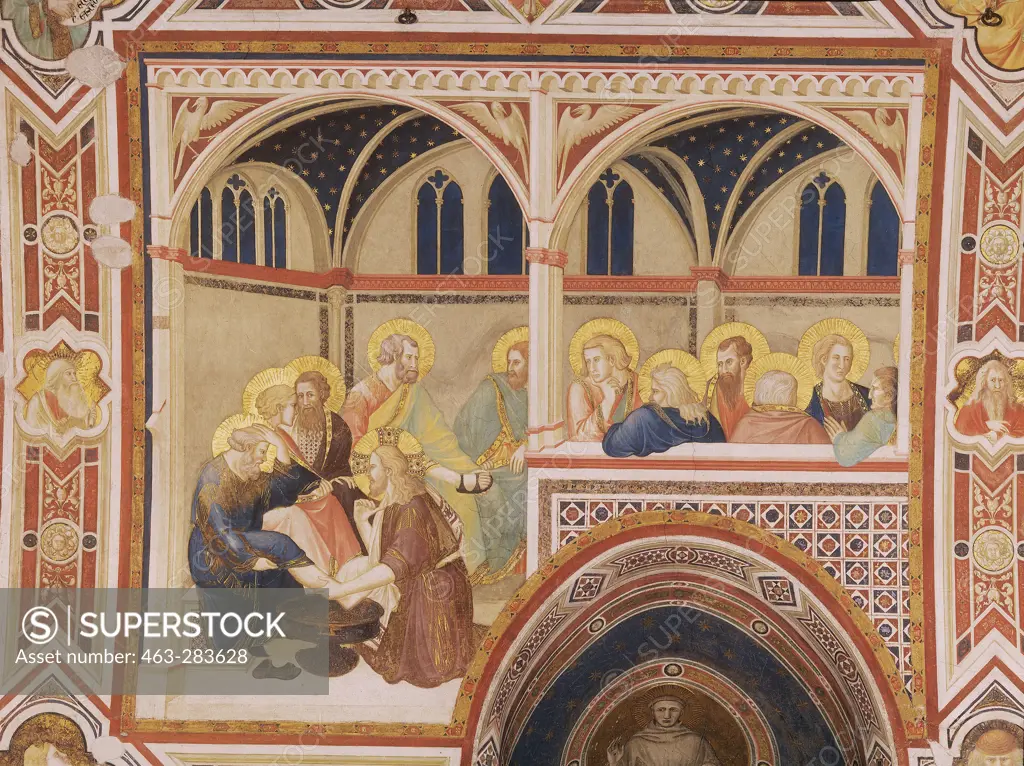 Washing of the Feet / Lorenzetti / 1325