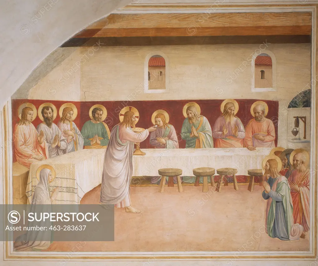 Fra Angelico / The Last Supper / 1438