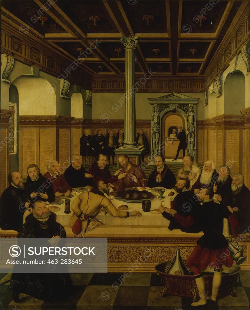 The Last Supper / Cranach the Younger