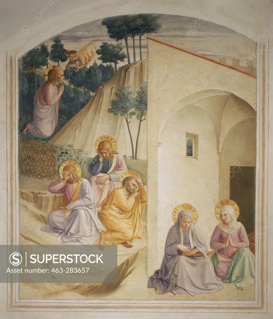 Fra Angelico, Christ on Mt. of Olives