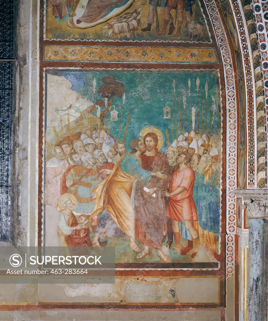 Assisi / S.Francesco / Arrest of Christ