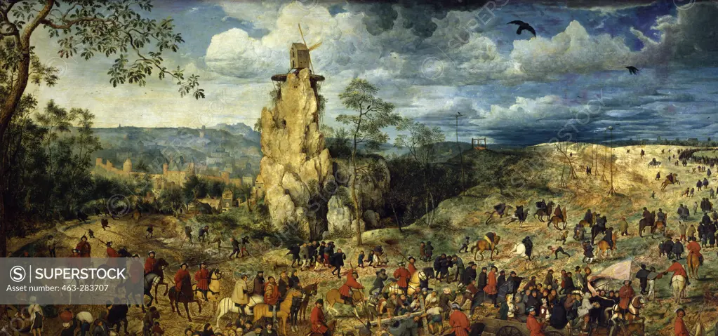 Brueghel / Carrying the Cross / Detail