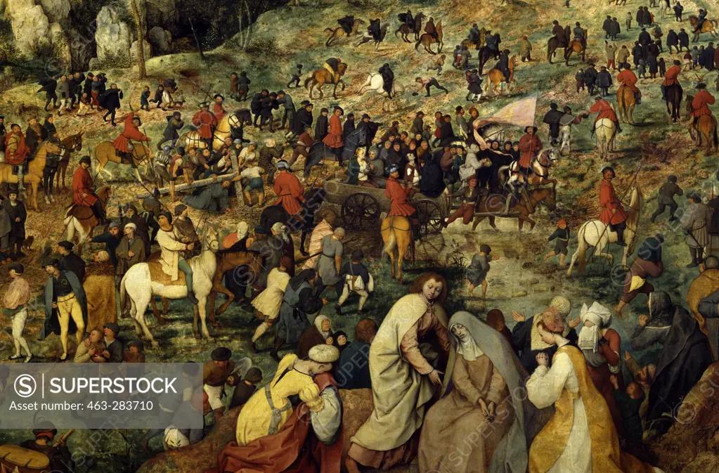 Brueghel / Carrying the Cross / Detail