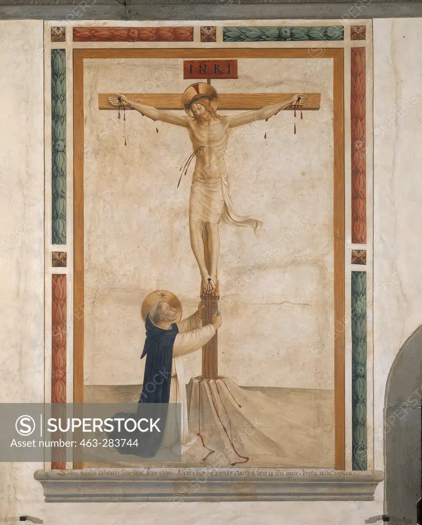 Fra Angelico /St.Dominic bef.Cross/ C15