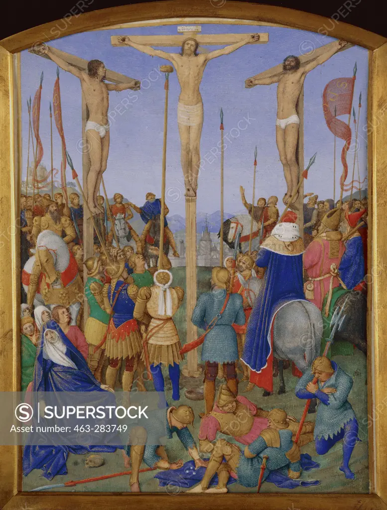 Jean Fouquet, Crucifixion, Illumination
