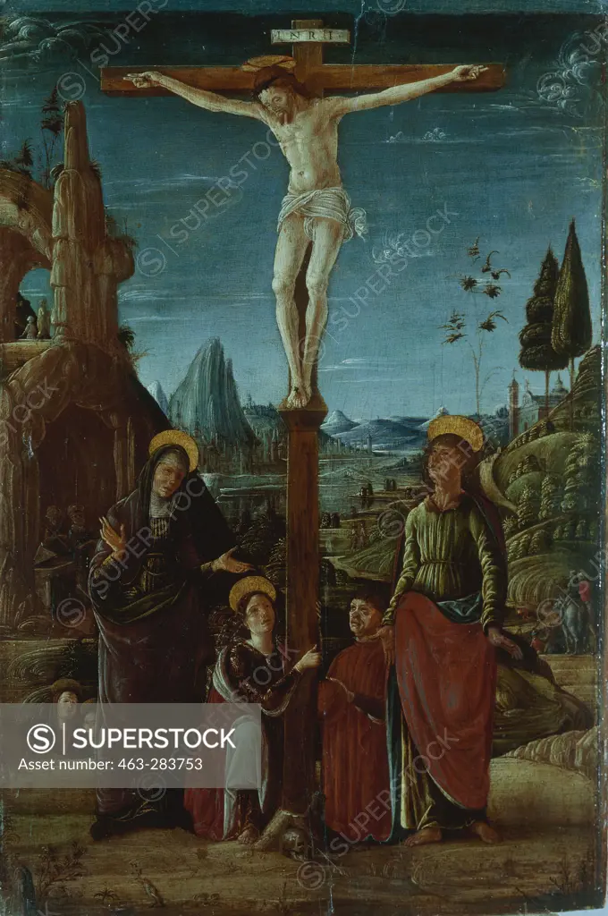 Crucifixion / Lorenzo Costa / 1480