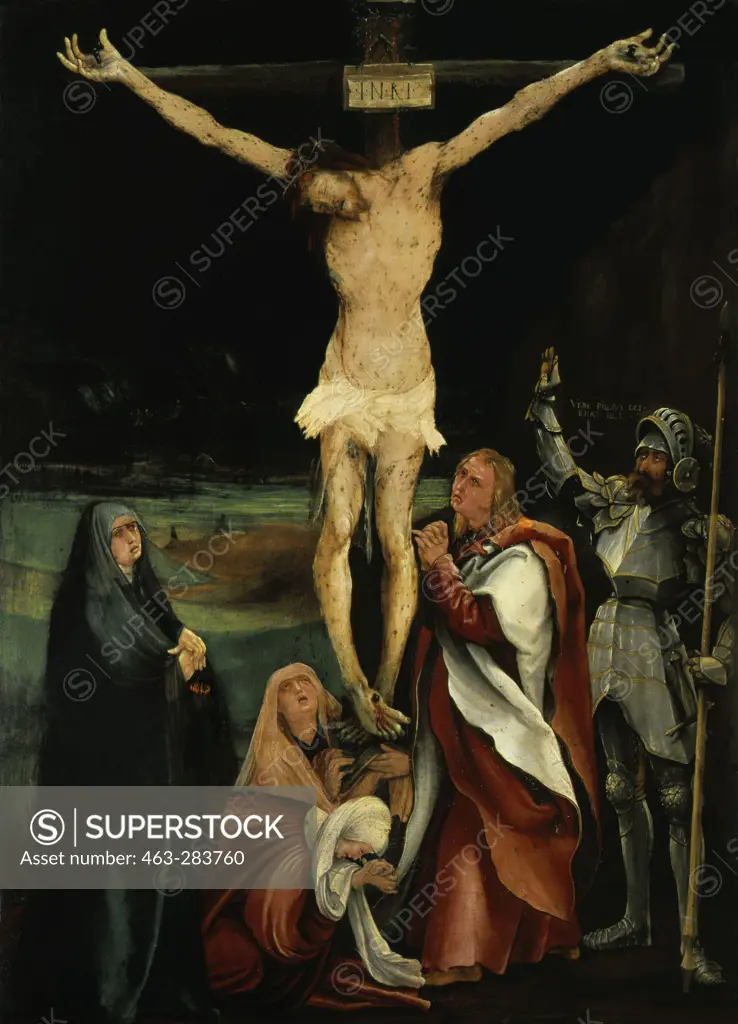 Gruenewald / Crucifixion / 1501
