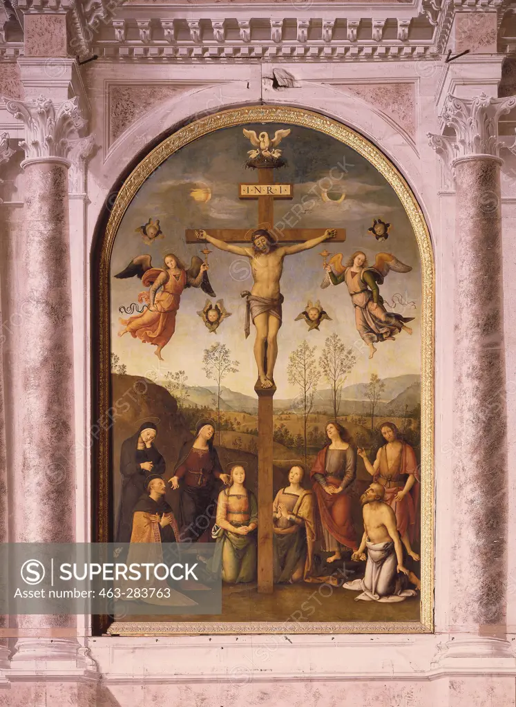 Perugino / Crucifixion / ptg.