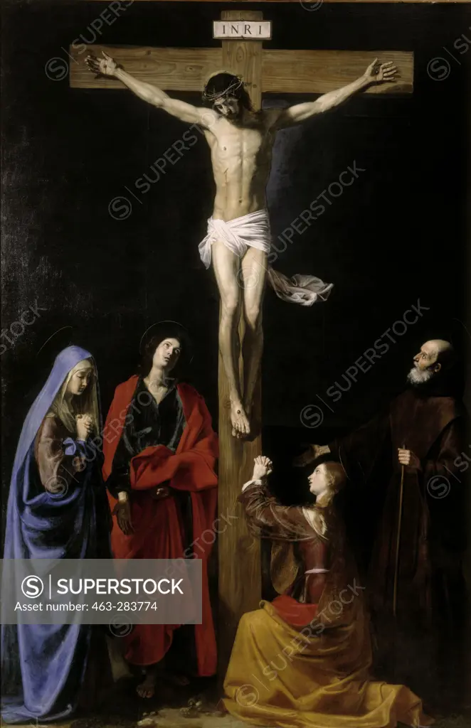 N.Tournier / Crucifixion / C17th