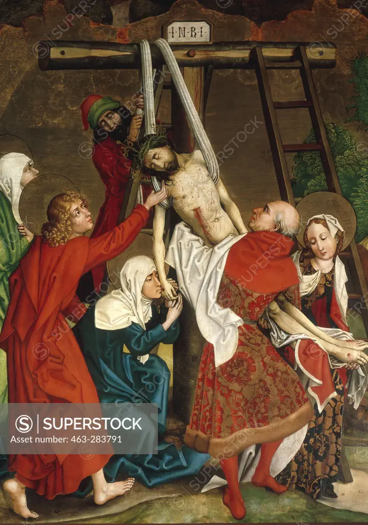 Martin Schongauer, Deposition from Cross