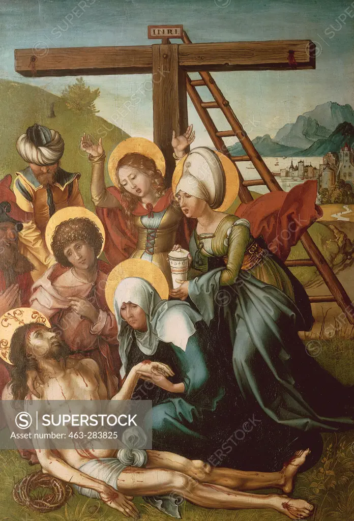 Lamentation of Christ / Duerer / 1495