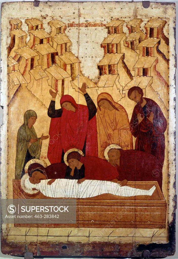 Entombment of Christ / Russian Icon