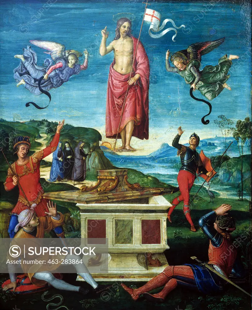 Raphael/The Resurrection o.Christ/c.1499