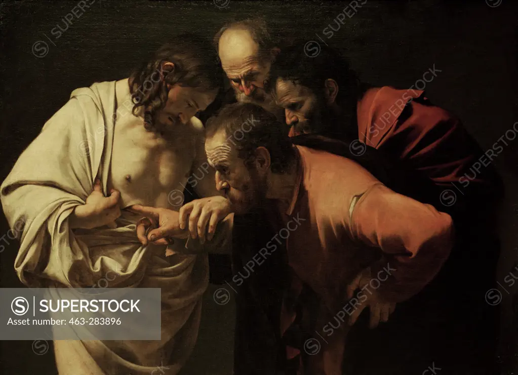 Caravaggio / Doubting Thomas / 1595/1600