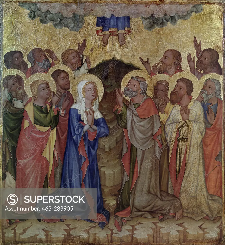Hohenfurth / Ascension of Christ / c1350