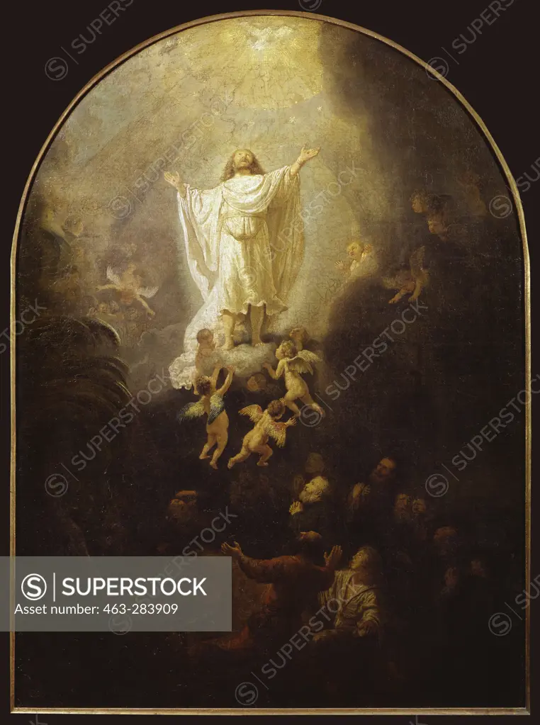 Rembrandt / Ascension of Christ / 1636