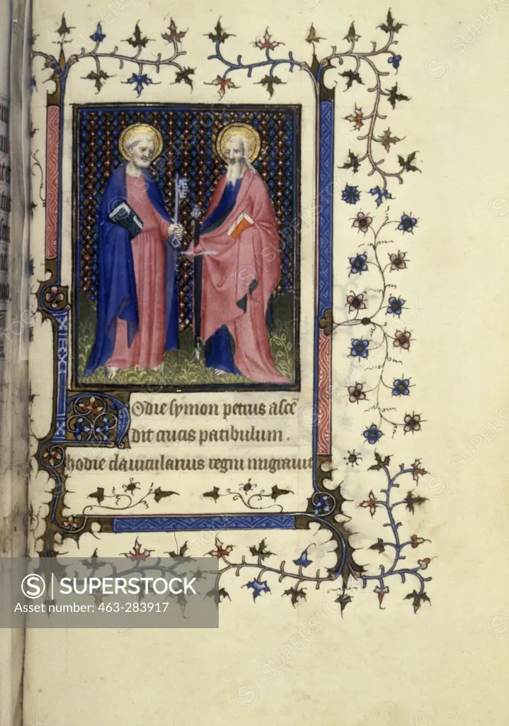 Peter and Paul / Illumin. / c.1410