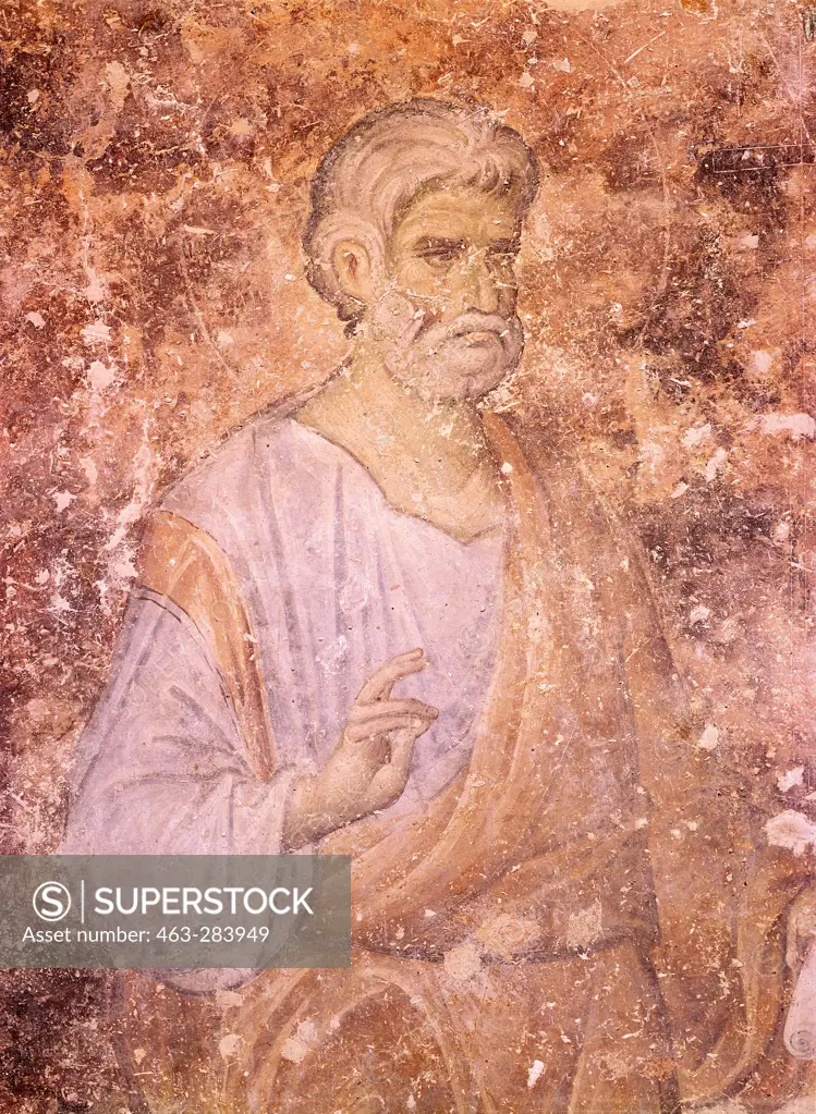 Apostle Peter / Sopocani / wall ptg