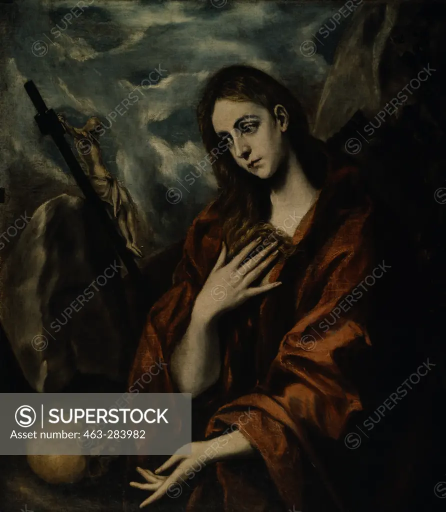 El Greco / Repentant Mary Magdalene