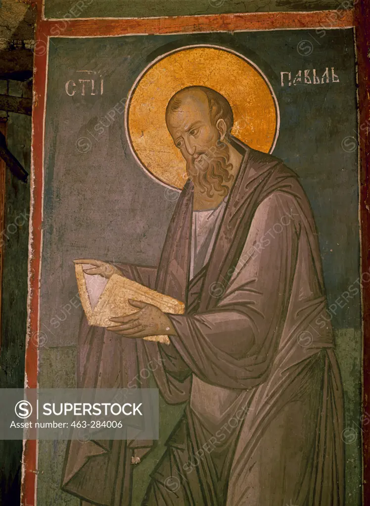 Apostle Paul / Decani / wall ptg. c.1340