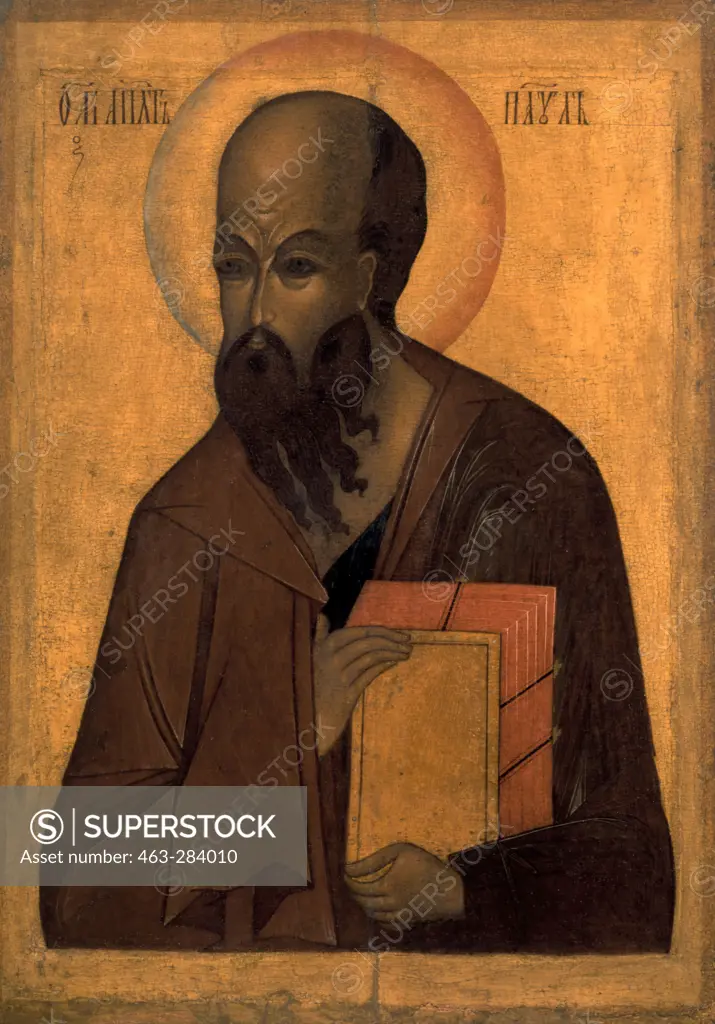 The Apostle Paul / Russian Icon / C16th