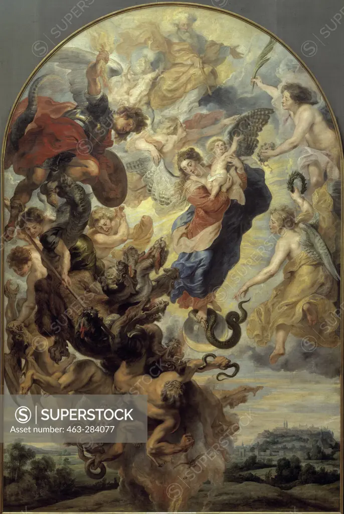 Woman of the Apocalypse / Rubens / 1624