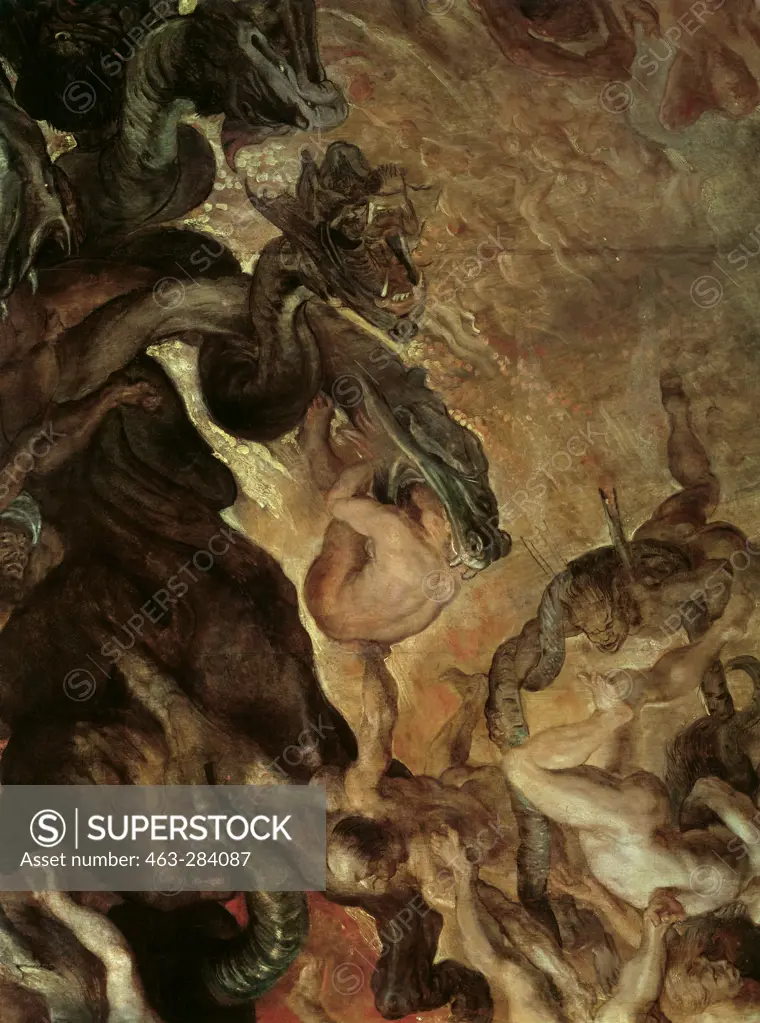 Descent into Hell / Rubens