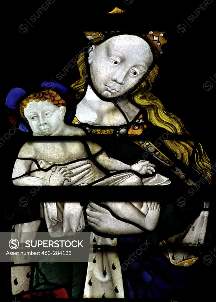 Paris, St-Severin, Madonna and Child